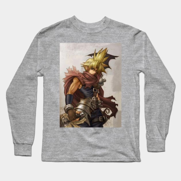 Cloud Strife Long Sleeve T-Shirt by FranGSal